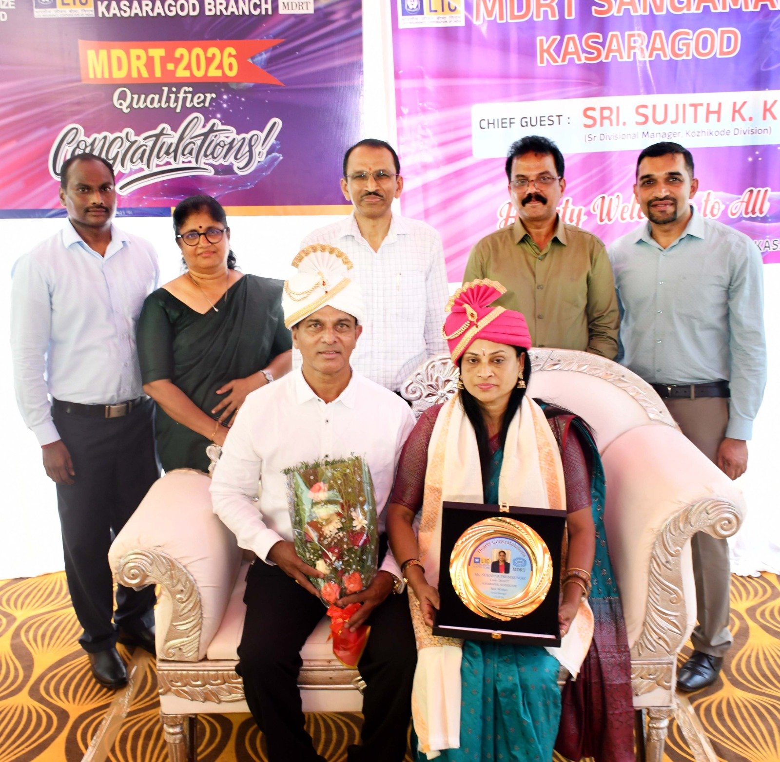 MDRT 2026 Qualifier Felicitation with Spouse